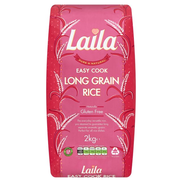 Laila Easy Cook Rice, 2kg