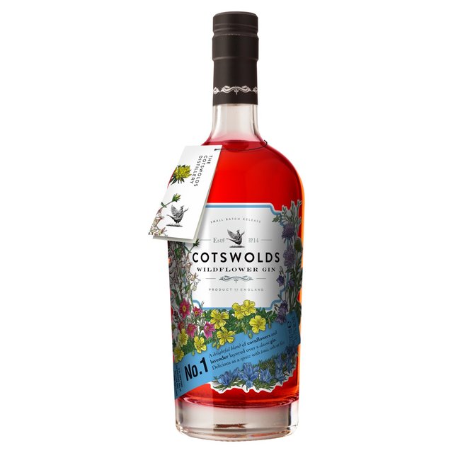 Cotswolds Distillery No1 Wildflower Gin, 70cl