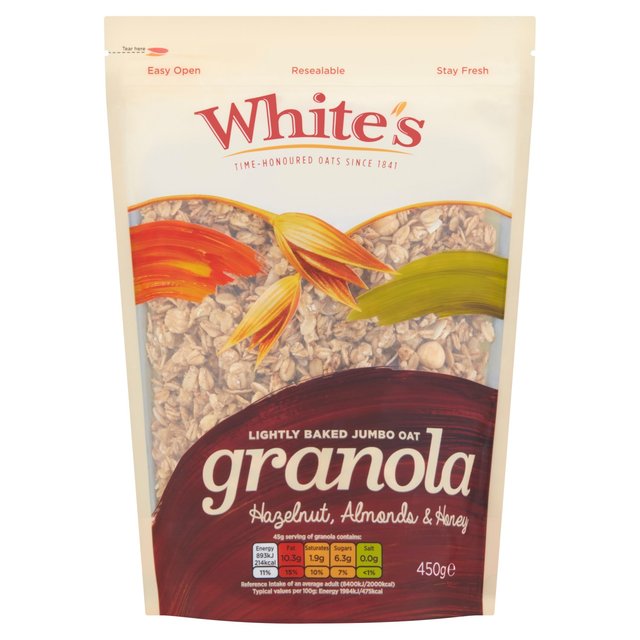 White’s Almond, Hazelnut & Honey Granola, 450g