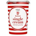 M&S British Single Cream