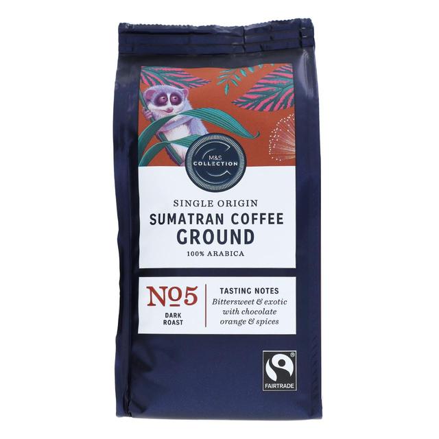 M & S Collection Fairtrade Sumatran Ground Coffee, 227g