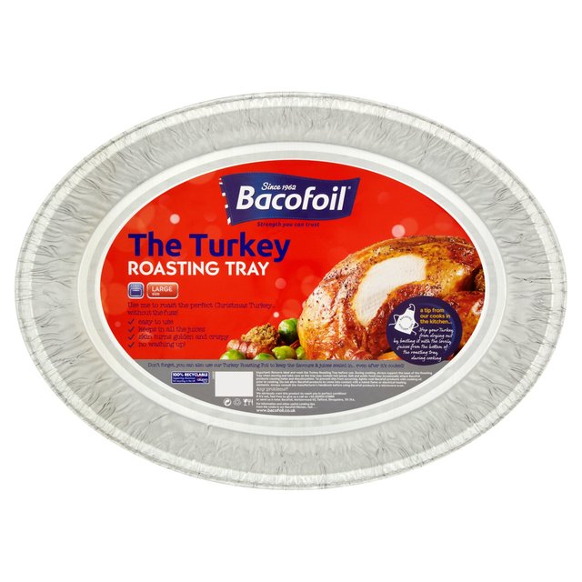 Bacofoil Foil Turkey Roasting Tray, 44.4x32.5x7.5cm