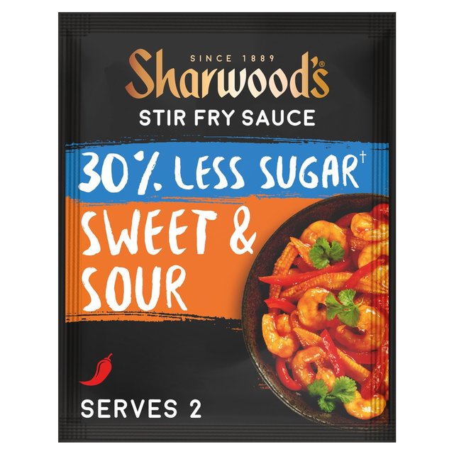 Sharwood’s Sweet & Sour 30% Less Sugar Stir Fry Sachet, 120g