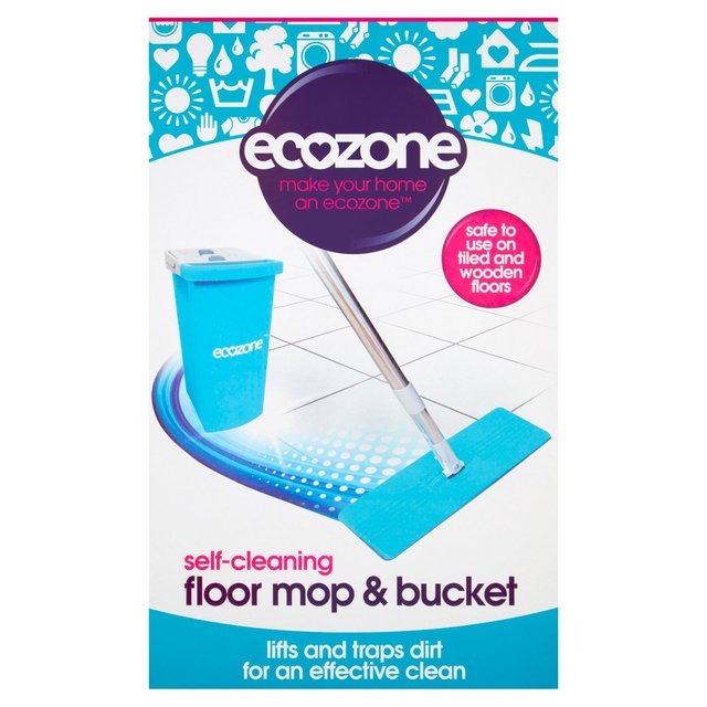 Ecozone Self Cleaning Floor Mop & Bucket 2kg