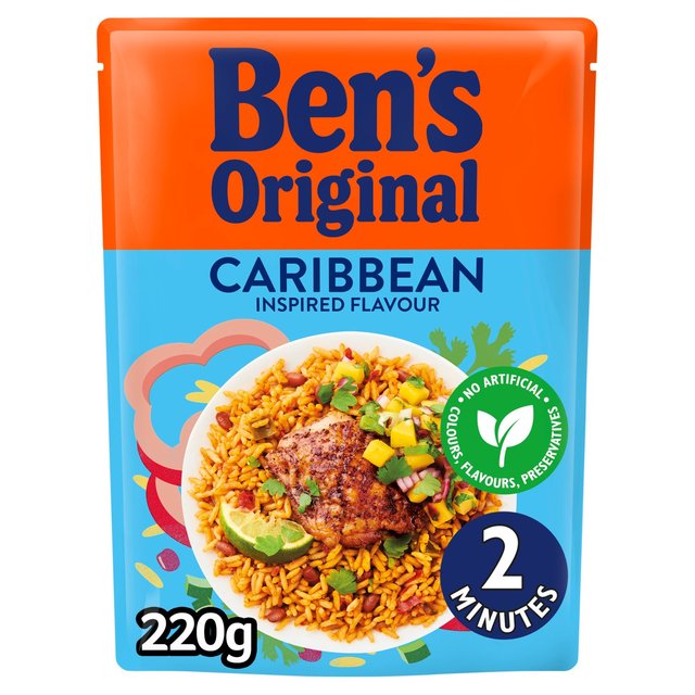 Ben’s Original Caribbean Microwave Rice, 220g