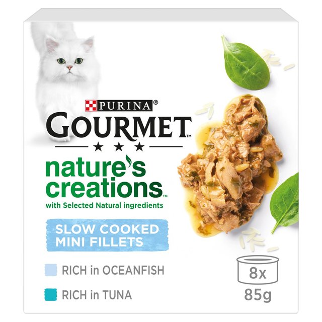 Gourmet Natures Creation Fish Cat Food, 8 x 85g