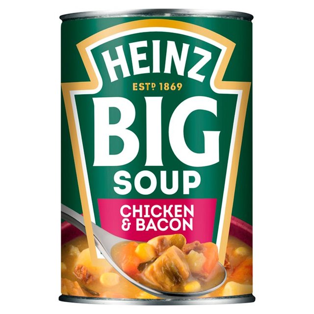 Heinz Chicken and Bacon Chunky Big Soup, 400g
