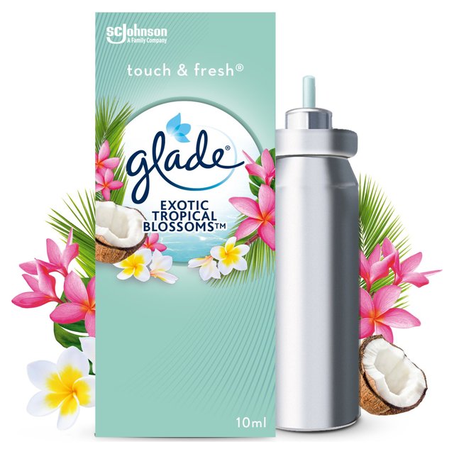 Glade Touch & Fresh Refill Exotic Tropical Blossom Air Freshener, 10ml