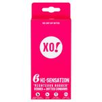 XO! Hi-Sensation 'Righteous Rubber' Ribbed + Dotted Condoms