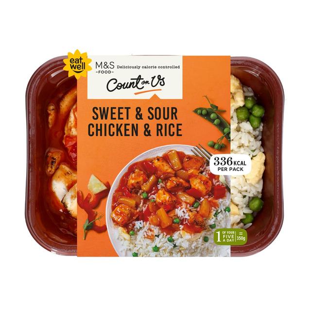 M & S Count On Us Sweet & Sour Chicken, 350g