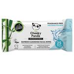 The Cheeky Panda Bamboo Facial Cleansing Wipes Unscented