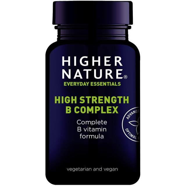 Higher Nature Everyday Essentials High Strength B Complex Vitamin Capsules, 90 Per Pack