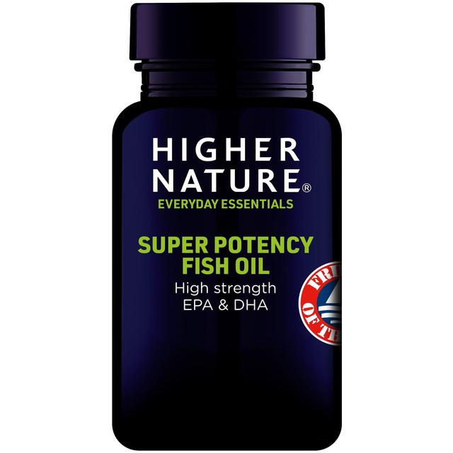 Higher Nature Super Potency Fish Oil, 90 per Pack