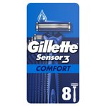 Gillette Sensor 3 Comfort Disposable Razors