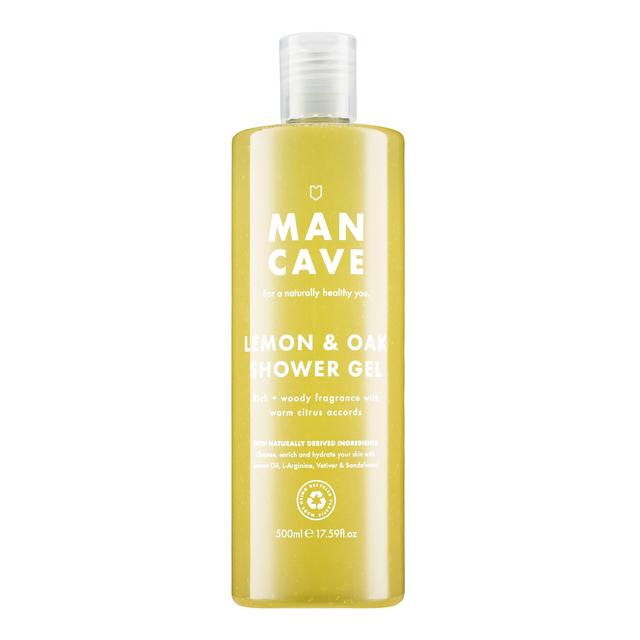 ManCave Lemon & Oak Shower Gel, 500ml