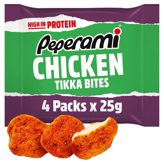 Peperami Pep’d Up Chicken Bites Multipack, 4 x 25g