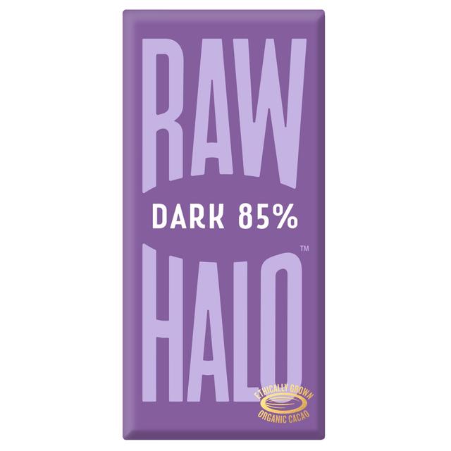 Raw Halo Vegan Dark 85% Chocolate Bar, 70g