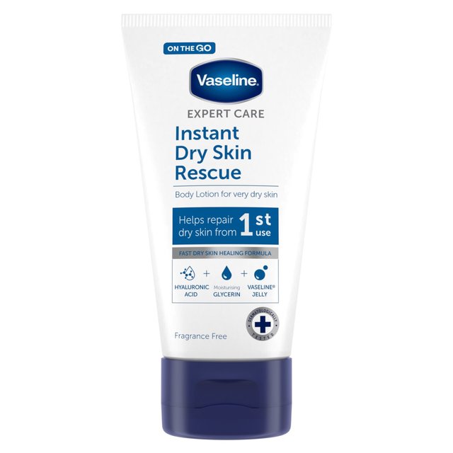 Vaseline Expert Care Instant Dry Skin Rescue Body Lotion, 75ml