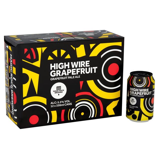 Magic Rock High Wire Grapefruit Pale Ale 5.5%, 12 x 330ml
