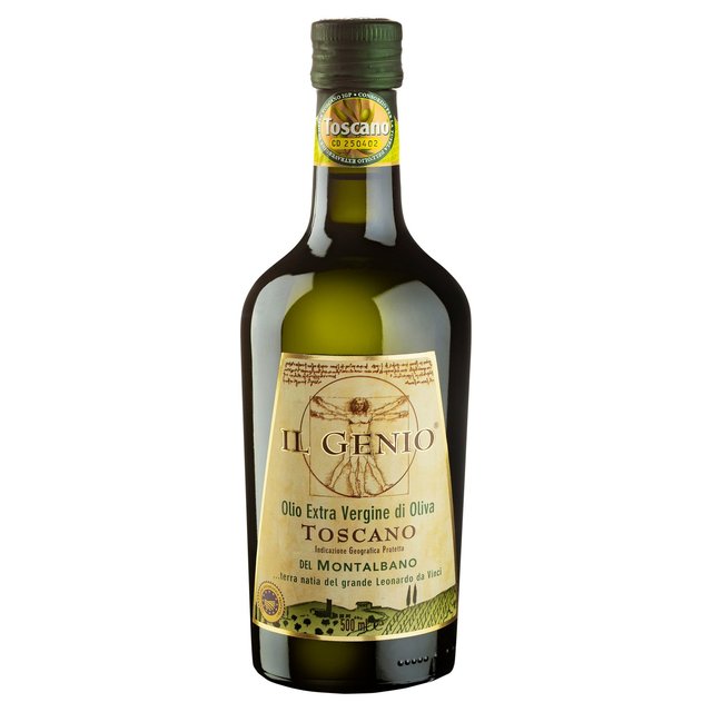 Il Genio 100% Tuscan PGI Extra Virgin Olive Oil, 500ml