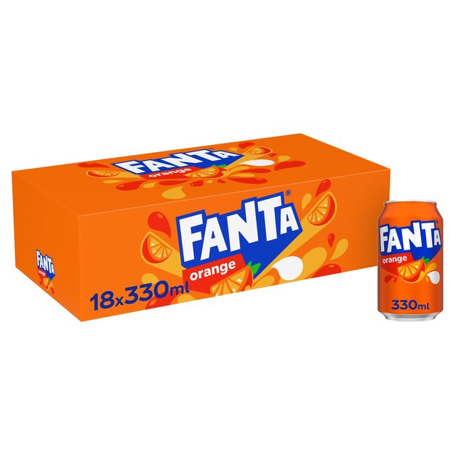 Fanta Orange, 18 x 330ml
