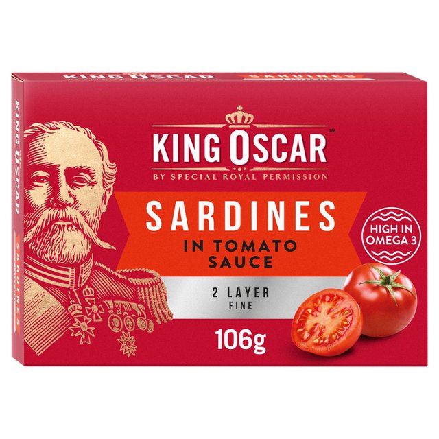 Sardines in Tomato Sauce, King Oscar, 106g