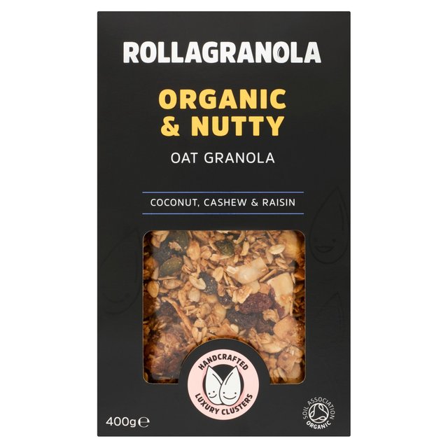 Rollagranola Organic and Nutty Oat Granola, 400g