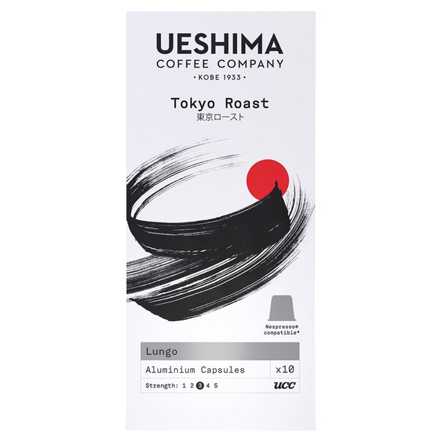 Ueshima Tokyo Roast Nespresso Compatible Capsules, 10 Per Pack