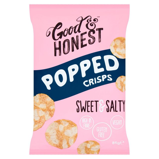 Good & Honest Popped Chips Sweet & Salty, 85g