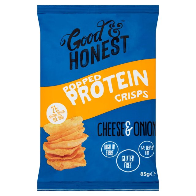 Good & Honest Popped Protein Cheese & Onion, 85g
