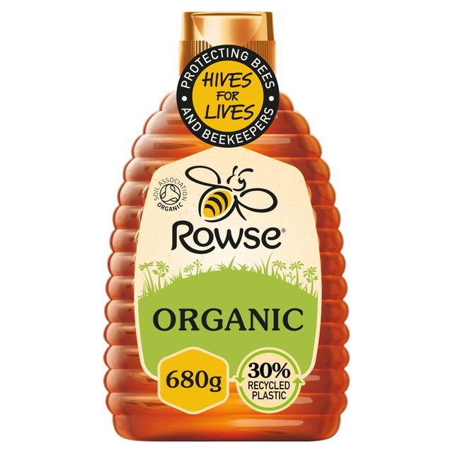 Rowse Organic Squeezy Honey, 680g