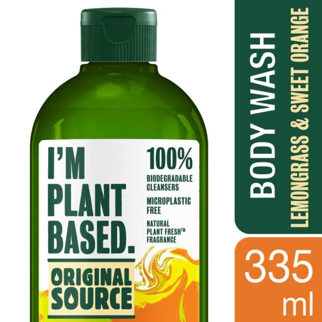 Original Source I’m Plant Based Lemongrass and Sweet Orange Shower Gel, 335ml