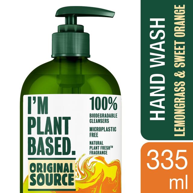Original Source I’m Plant Based Lemongrass and Sweet Orange Handwash, 335ml