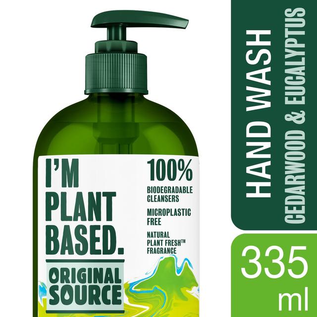 Original Source I’m Plant Based Cedarwood and Eucalyptus Handwash, 335ml