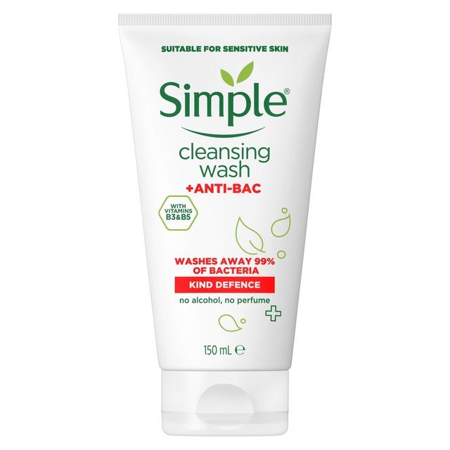 Simple Antibac Face Wash, 150ml