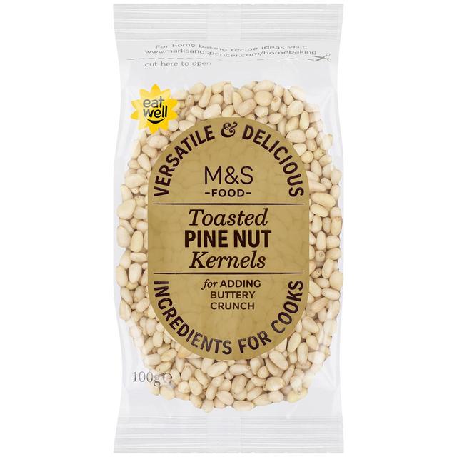 M & S Versatile Toasted Pine Nut Kernels, Size 100g