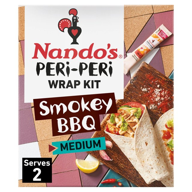 Nando’s Wrap Kit Smokey BBQ Meal Kit, 261g
