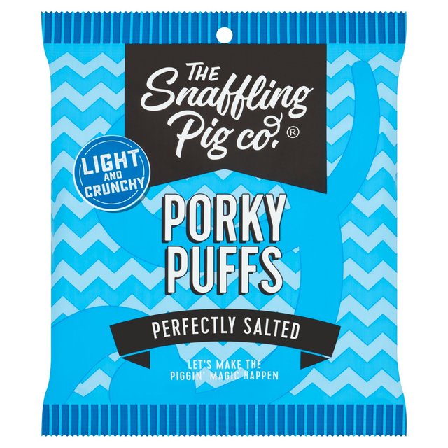 Snaffling Pig Perfectly Salted Porky Puffs, 20g