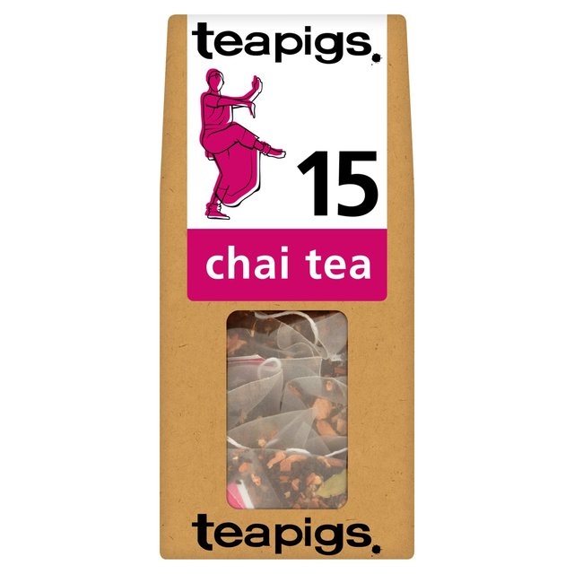 Teapigs Chai Tea Bags, 15 Per Pack
