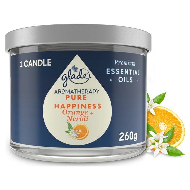 Glade Aromatherapy Candle Pure Happiness, 260g