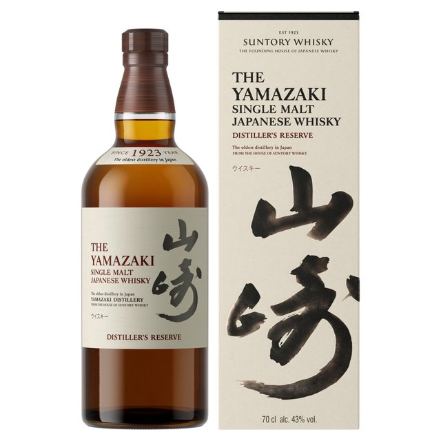 Yamazaki Distillers Suntory Single Malt Whisky, 70cl