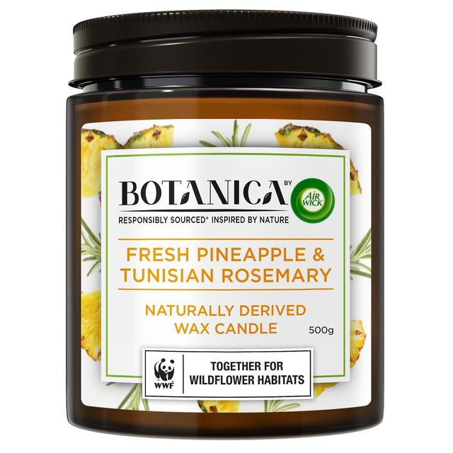 Airwick Botanica XXL Pineapple & Tunisian Rosemary Candle, 500g