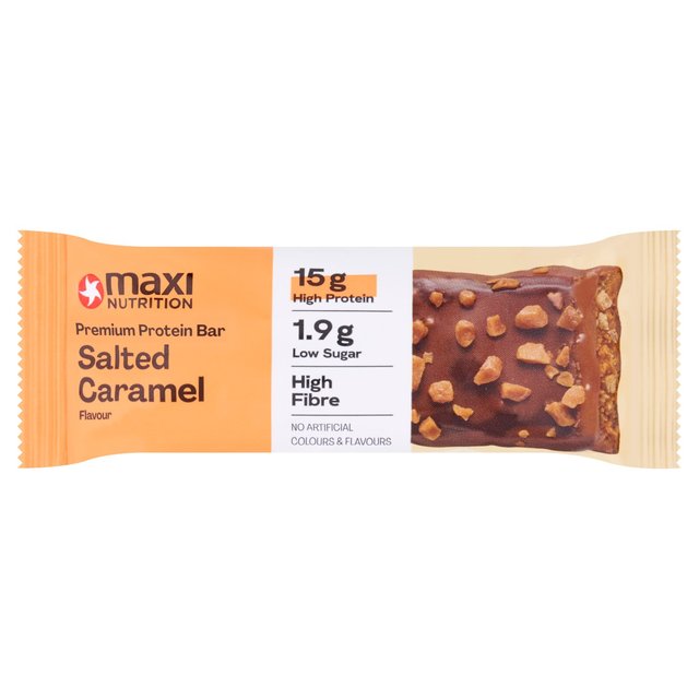 Maximuscle MaxiNutrition Salted Caramel Protein Bar, 45g