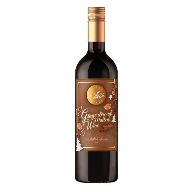 Three Mills Gingerbread Mulled Wine, 75cl