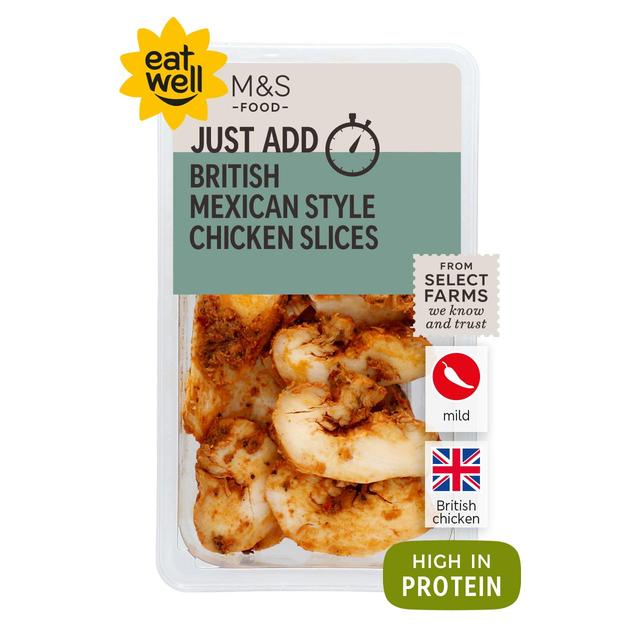 M & S Mexican Sliced Chicken, 120g