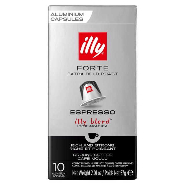Illy Forte Espresso Capsules, 10, 10 Per Pack