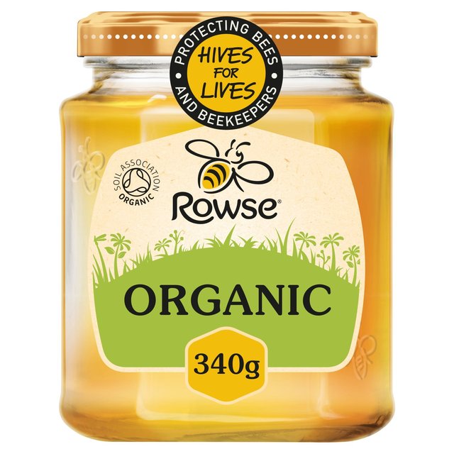 Rowse Organic Set Honey, 340g