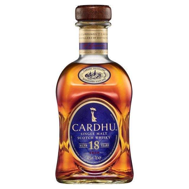 Cardhu 18 Year Old Single Malt Scotch Whisky, 70cl