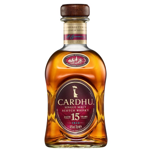 Cardhu 15 Year Old Single Malt Scotch Whisky, 70cl