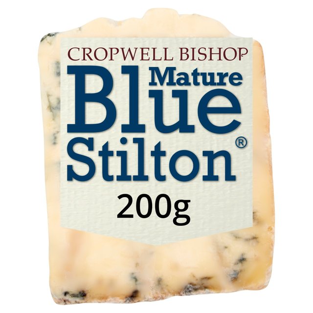 Cropwell Bishop Blue Stilton Wedge, 200g